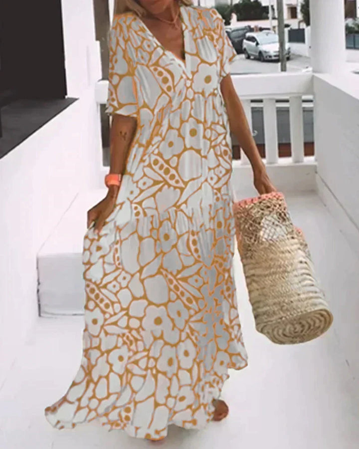 Dawnfield | Women's Floral Print Maxi Dress - Image 2