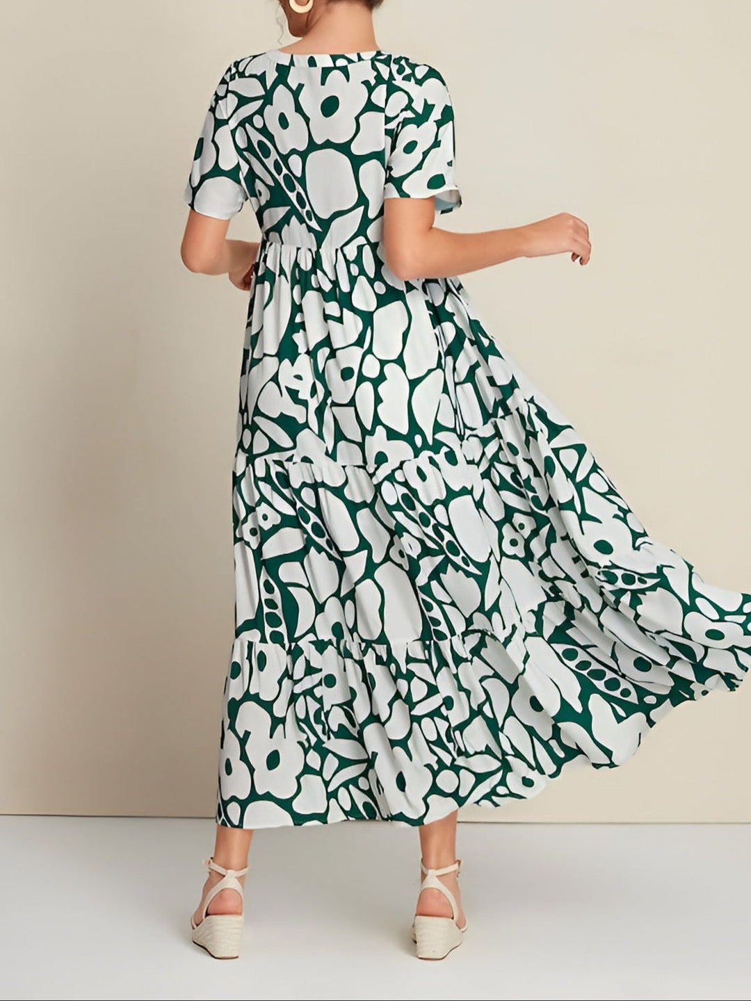 Dawnfield | Women's Floral Print Maxi Dress - Image 5