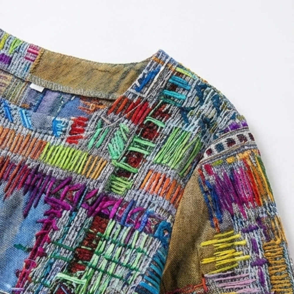 Delvara | Women's Boho Print Midi Dress with Pockets - Image 7