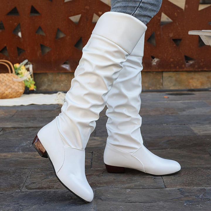 Delvorn | Women's Knee High Slouch Boots - Image 4