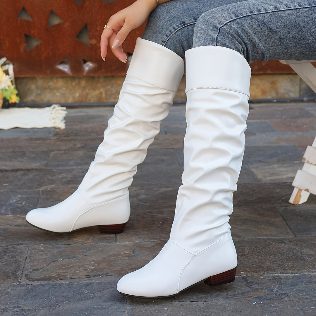 Delvorn | Women's Knee High Slouch Boots - Image 5