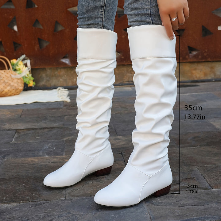 Delvorn | Women's Knee High Slouch Boots - Image 6