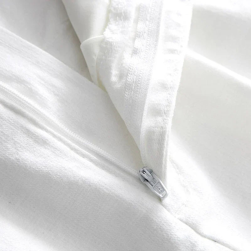 Delvwyn | Women's High Waist Linen Shorts with Belt - Image 6