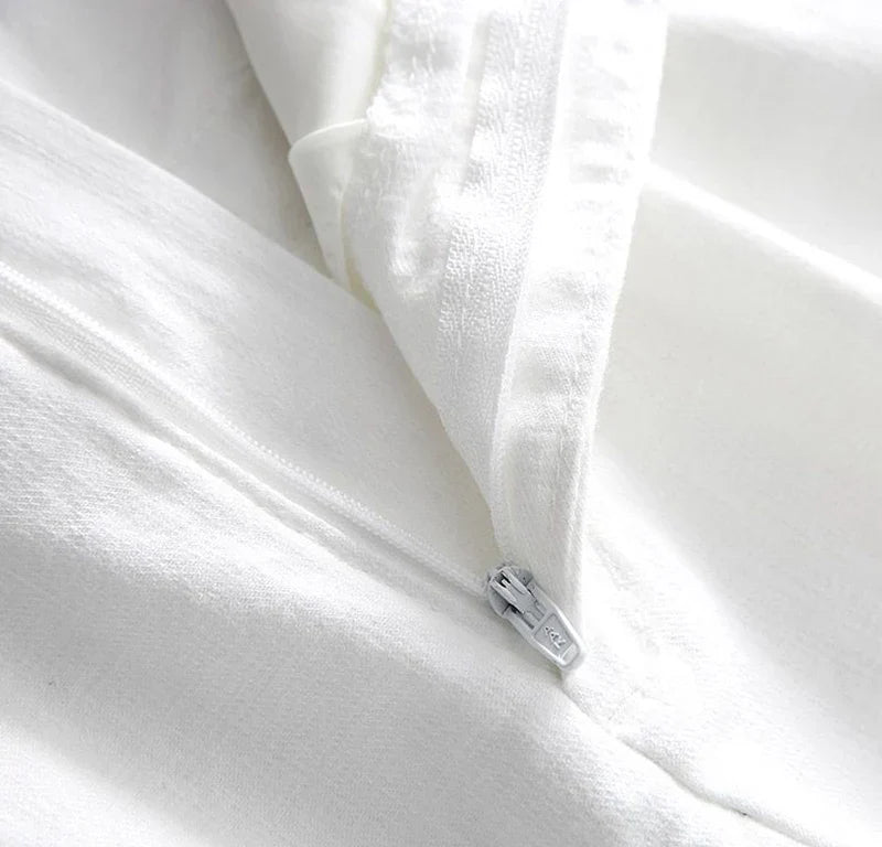 Delvwyn | Women's High Waist Linen Shorts with Belt - Image 8