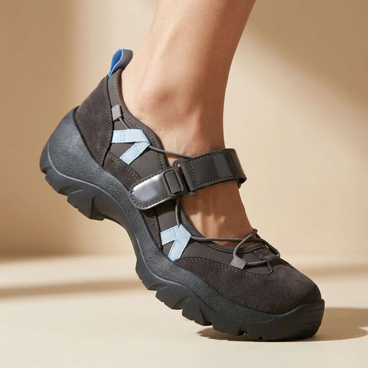 Delwyn | Women's Orthopedic Sneakers Chunky Mary Jane - Image 12