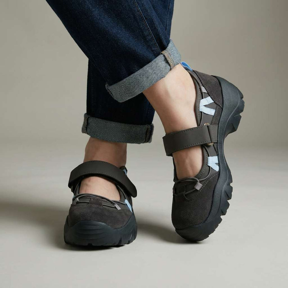 Delwyn | Women's Orthopedic Sneakers Chunky Mary Jane - Image 2