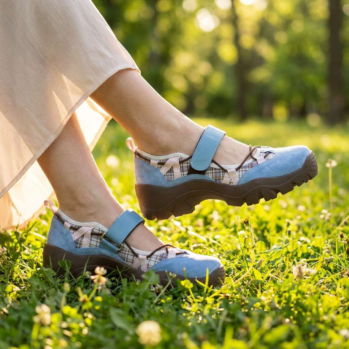 Delwyn | Women's Orthopedic Sneakers Chunky Mary Jane - Image 8