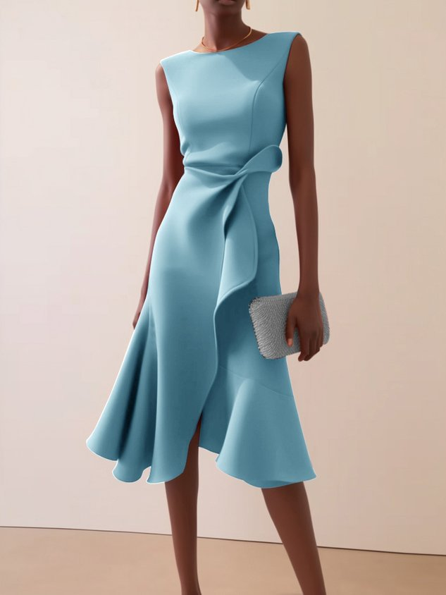 Dravella | Women's Cocktail Dress Asymmetric Midi - Image 3