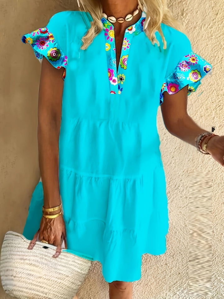 Anne | Lightweight Flare Boho Chic Dress