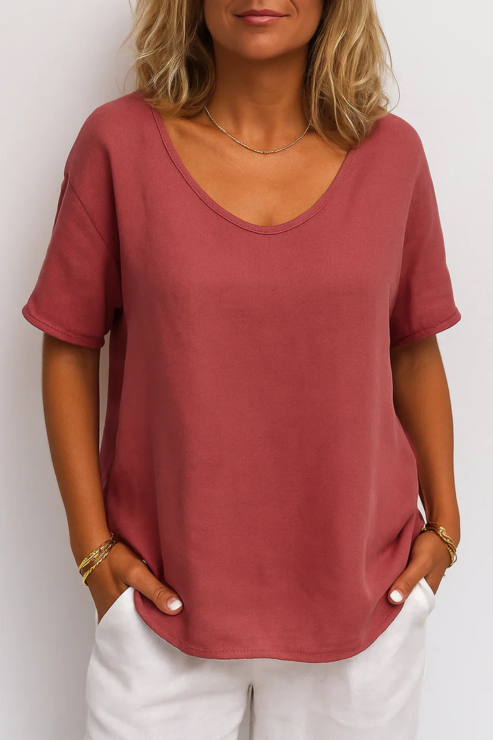 Amanda™ | Relaxed Fit Casual Top