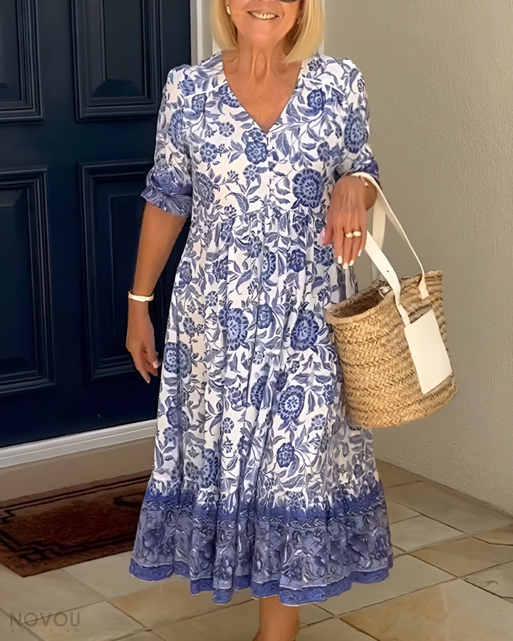 Aria™ | Elegant Floral Dress