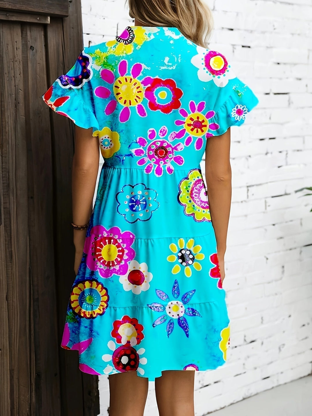 Tilly | Chic Curves Floral Maxi Dress