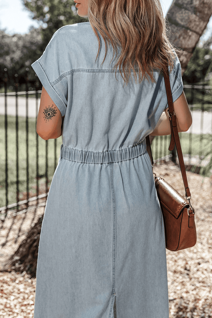 Zaylee™ | Elegant Denim Dress