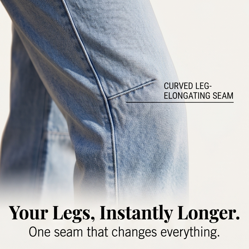 Elspeth | Women's Cropped Barrel Leg Jeans Light Wash - Light Blue - Image 5