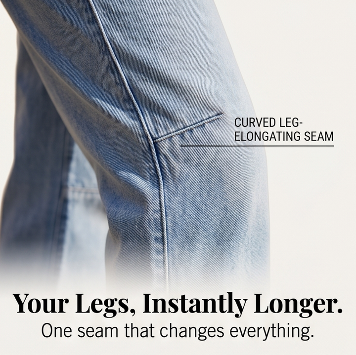 Elspeth | Women's Cropped Barrel Leg Jeans Light Wash - Light Blue - Image 5
