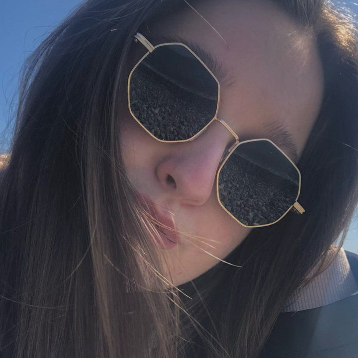 Vintage Metal Sunglasses