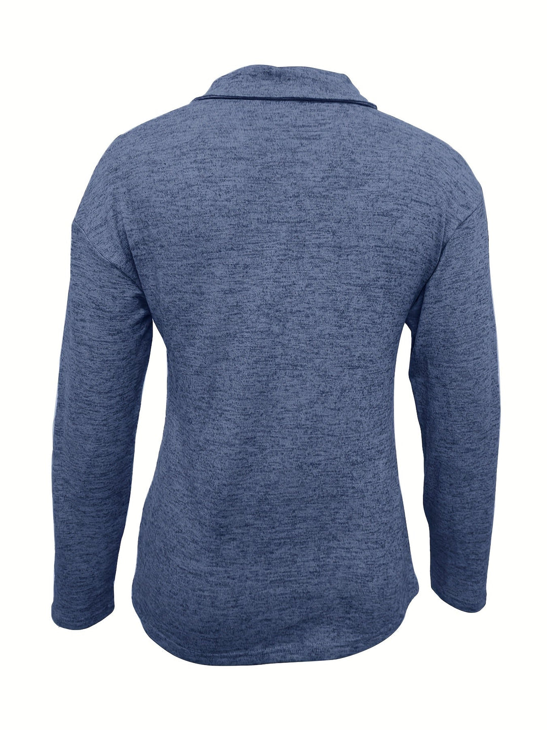 Casey | Women's Half Zip Collar Long Sleeve Knit Pullover Top