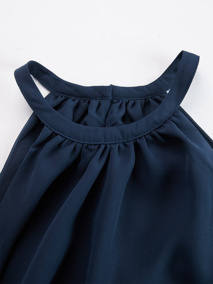 Fleur | Women's Halter Neck Wide Leg Two Piece Set - Image 7