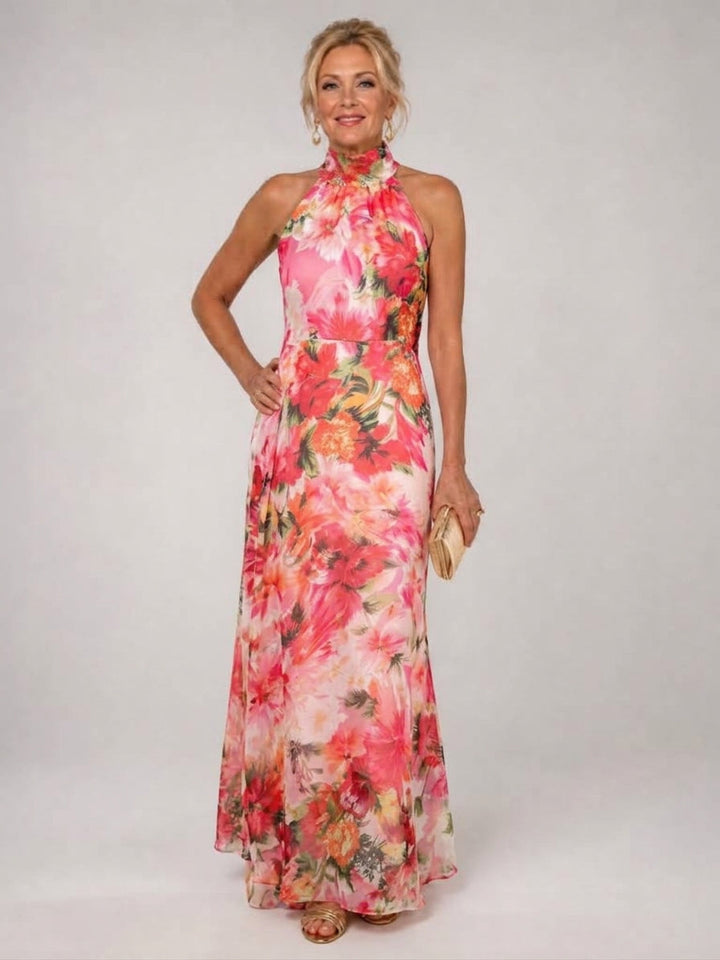 Florabel | Women's Wedding Guest Dress Floral Maxi - Image 1