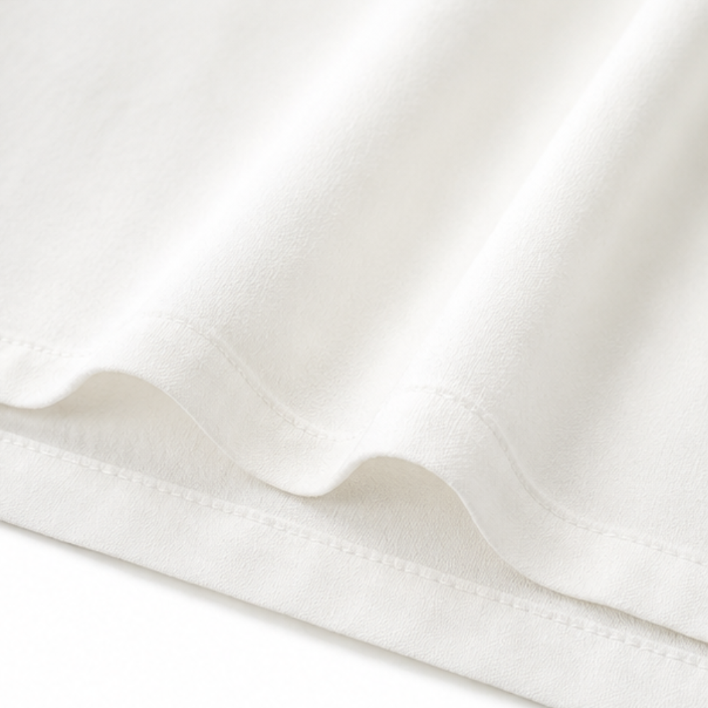 Floriven | Women's Boho Ruffle Blouse V-Neck - White - Image 8