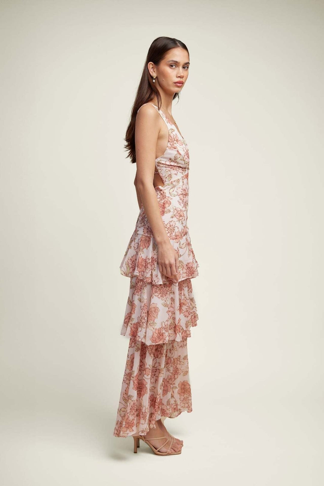 Florwyn | Women's Tiered Ruffle Maxi Dress - Image 4