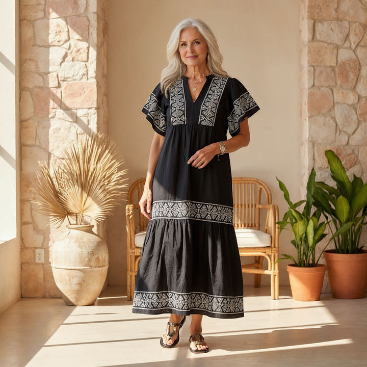 Alyssa™ | Elegant Boho Dress