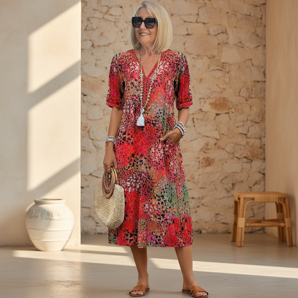 andrea midi dress Alivia The Andrea Dress