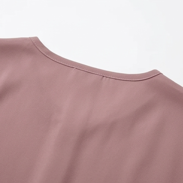 Gelinda | Women's Twist Front V-Neck Cap Sleeve Top - Pink - Image 14