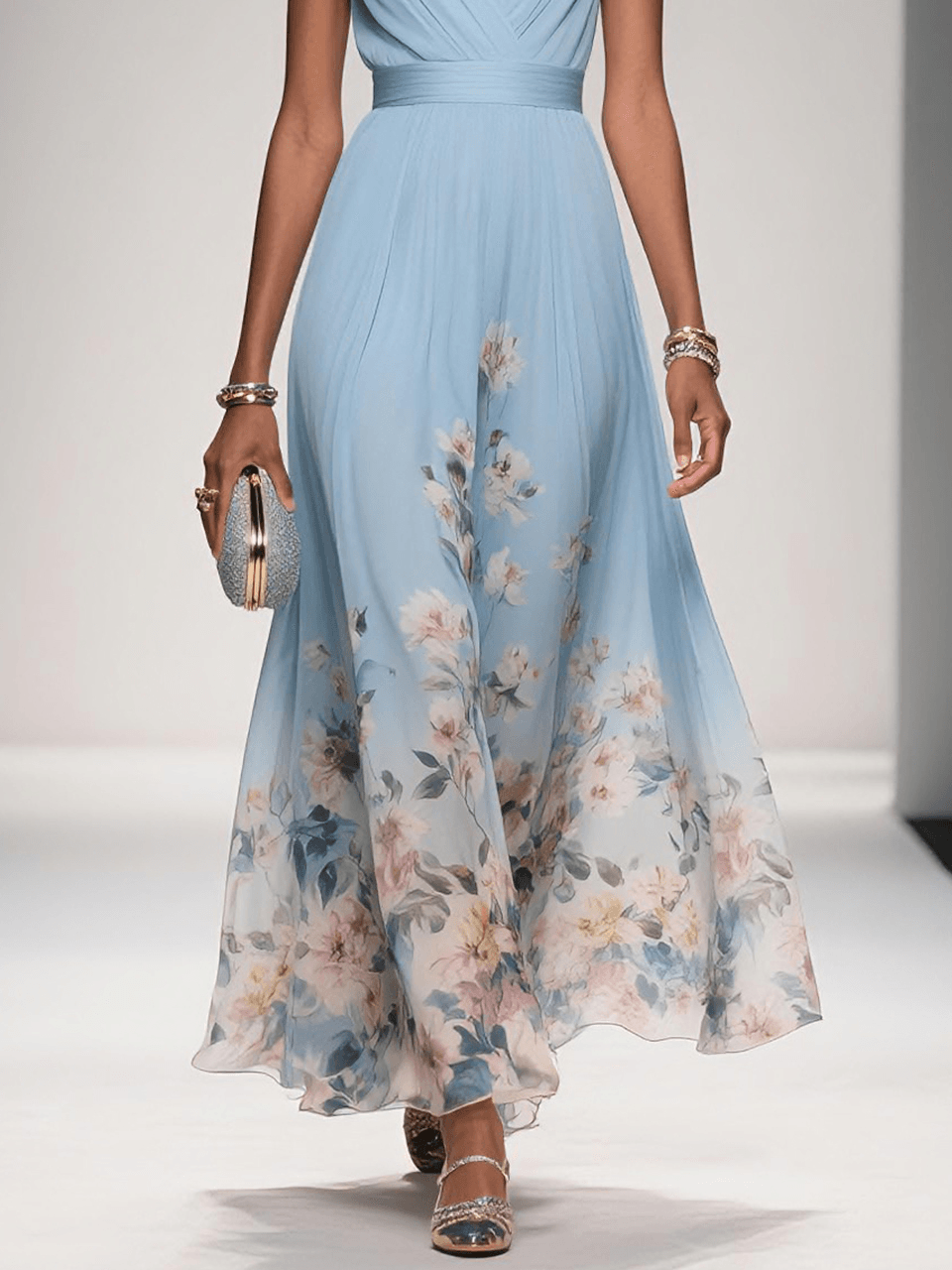 Halveine | Women's Summer Maxi Dress Sleeveless - Image 10