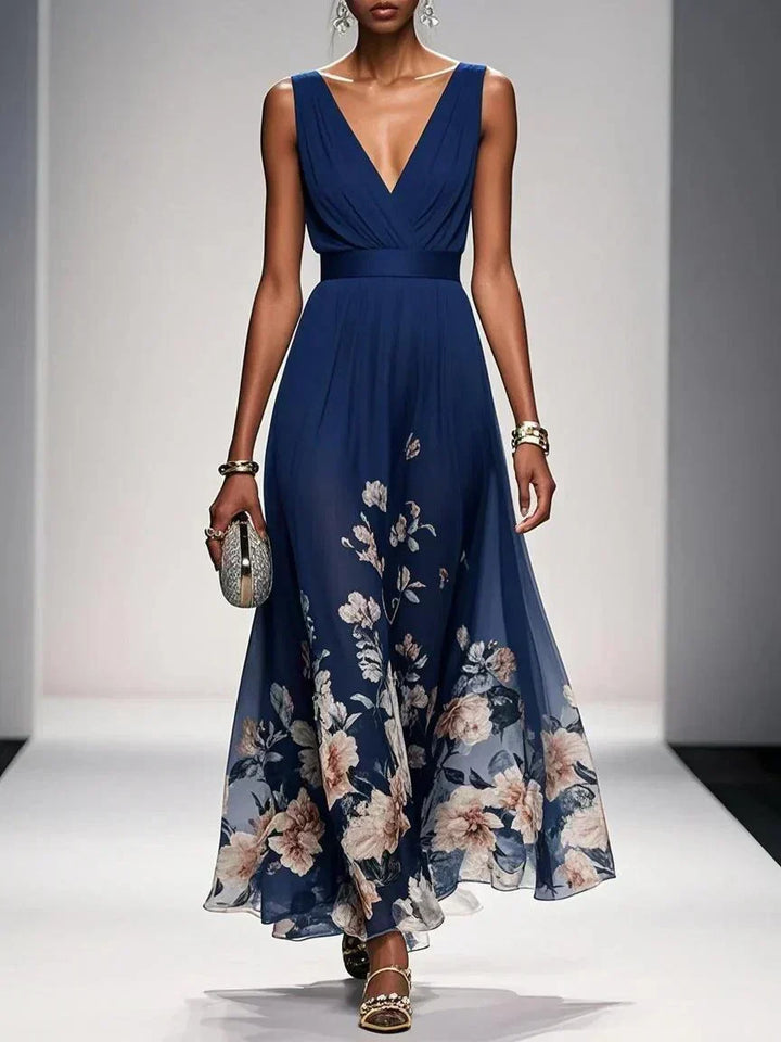 Halveine | Women's Summer Maxi Dress Sleeveless - Image 2