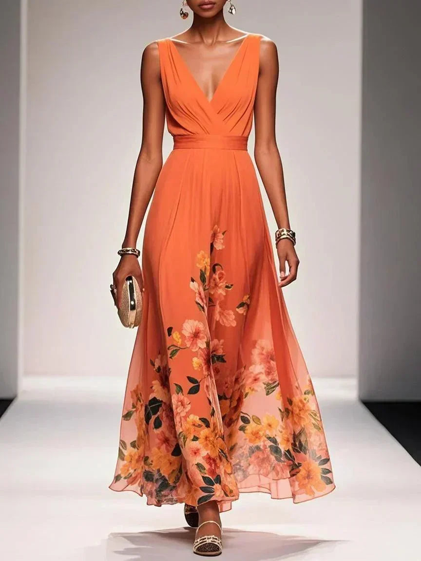 Halveine | Women's Summer Maxi Dress Sleeveless - Image 7