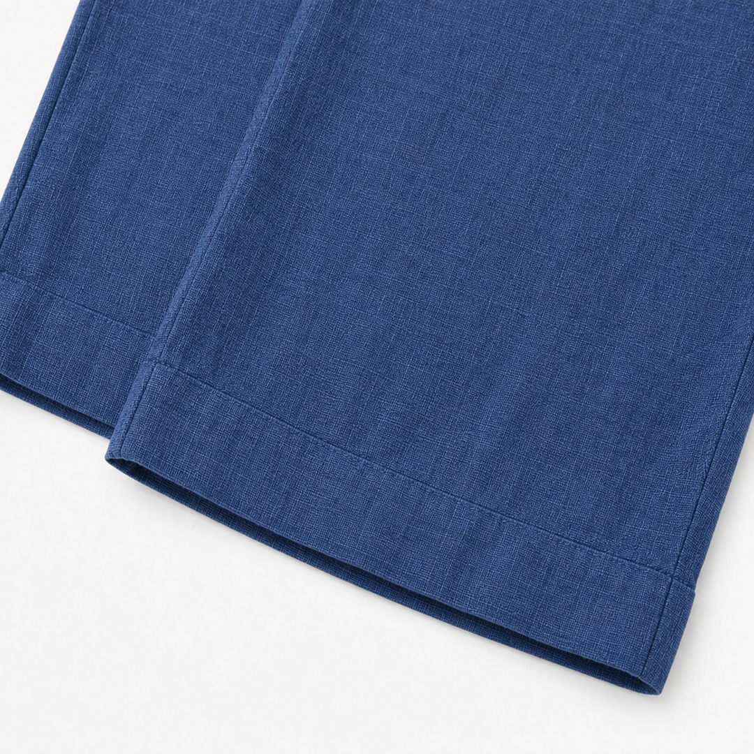 Halvine | Women's Halter Wide-Leg Jumpsuit - Blue - Image 10