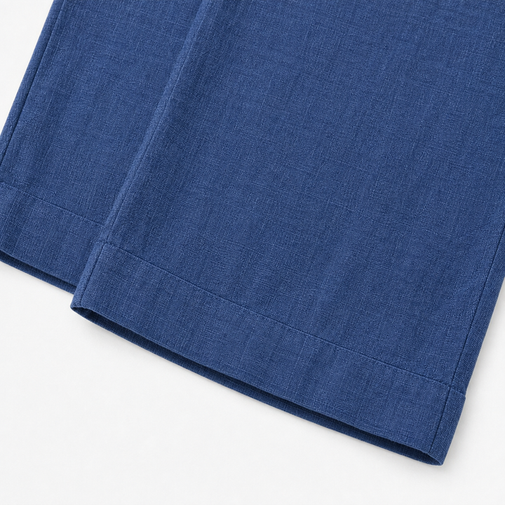 Halvine | Women's Halter Wide-Leg Jumpsuit - Blue - Image 10