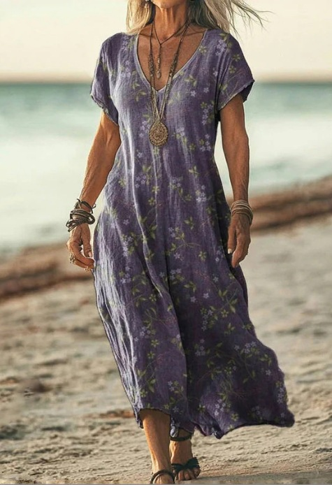 Aila™ | Floral Midi Dress