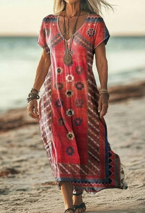 Aila™ | Floral Midi Dress