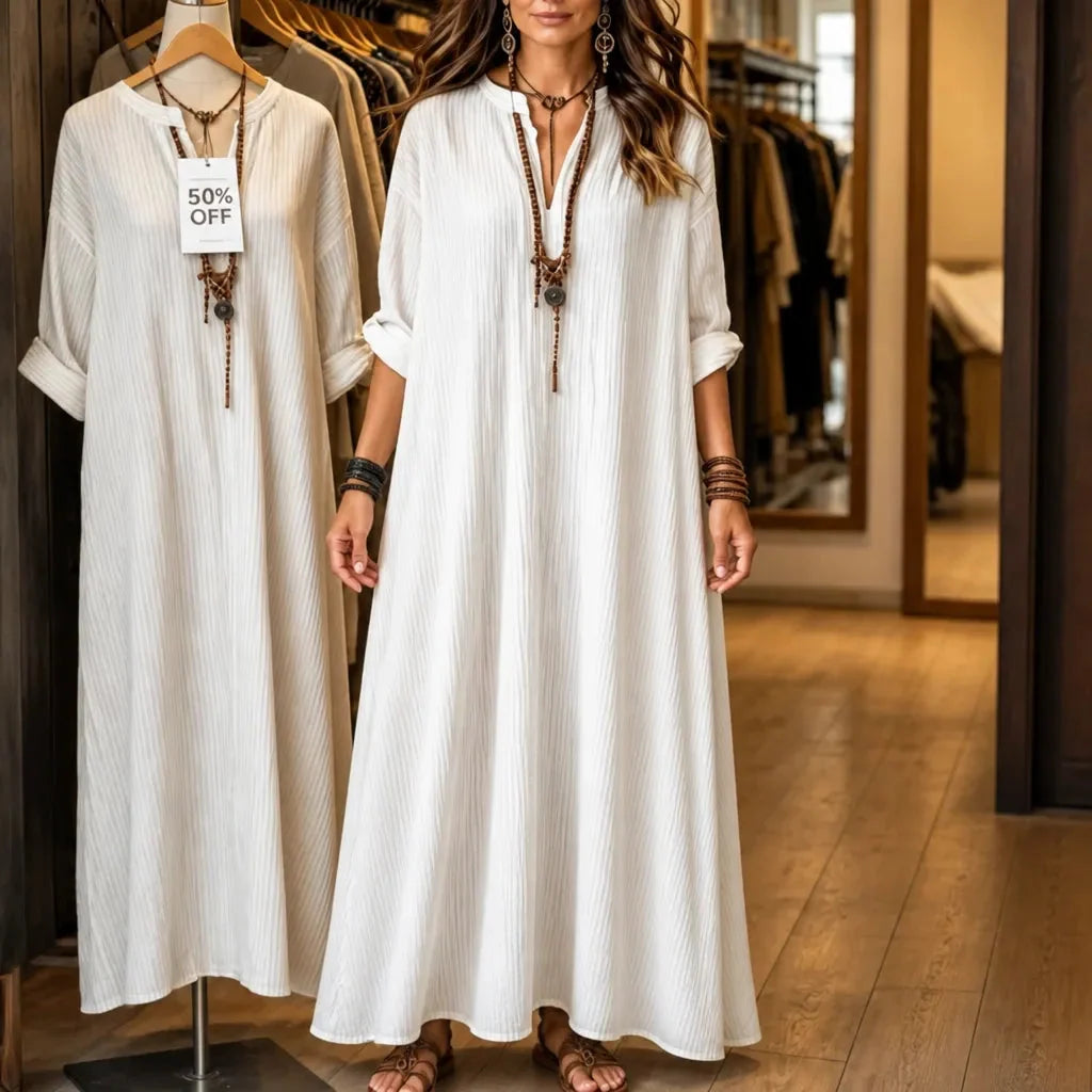 Lirvana | Women's Summer Maxi Dress - Navy - Image 14