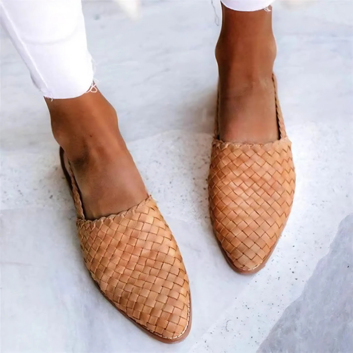Liv™ | Chic Woven Slingbacks