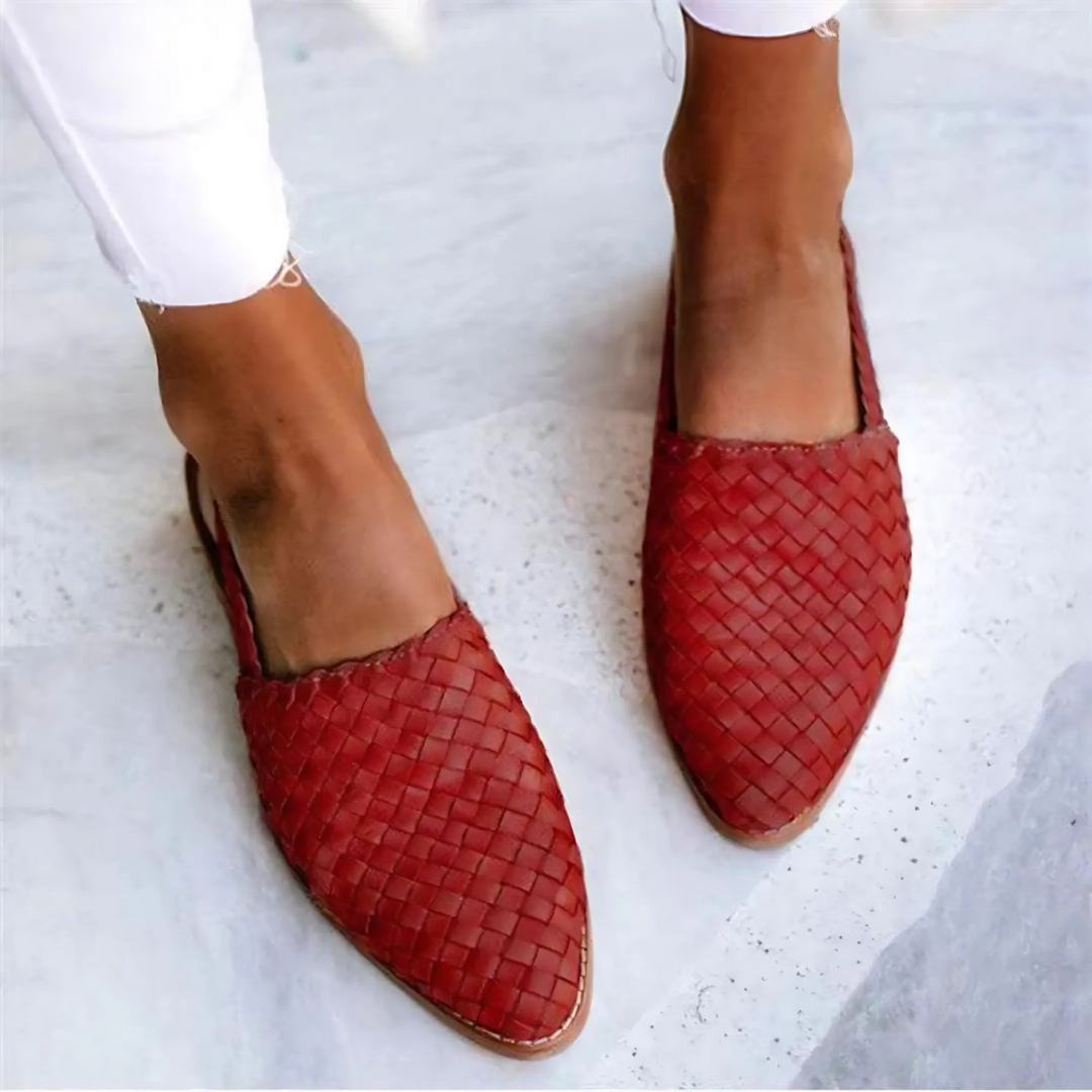 Liv™ | Chic Woven Slingbacks