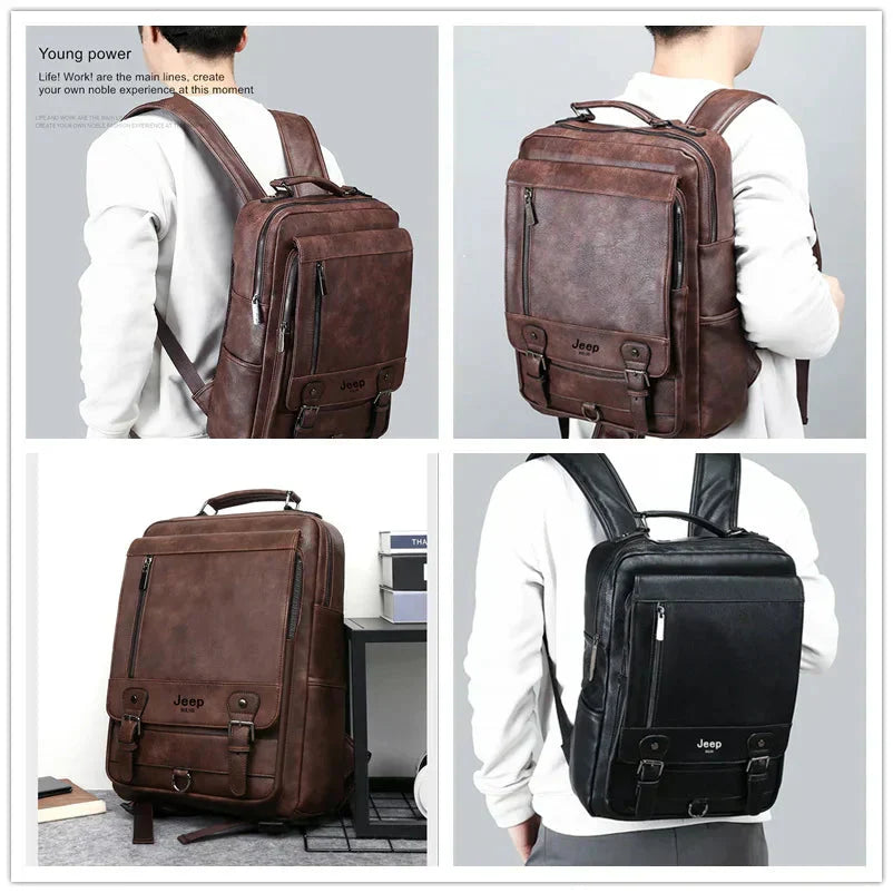 London™ | Leather Backpack