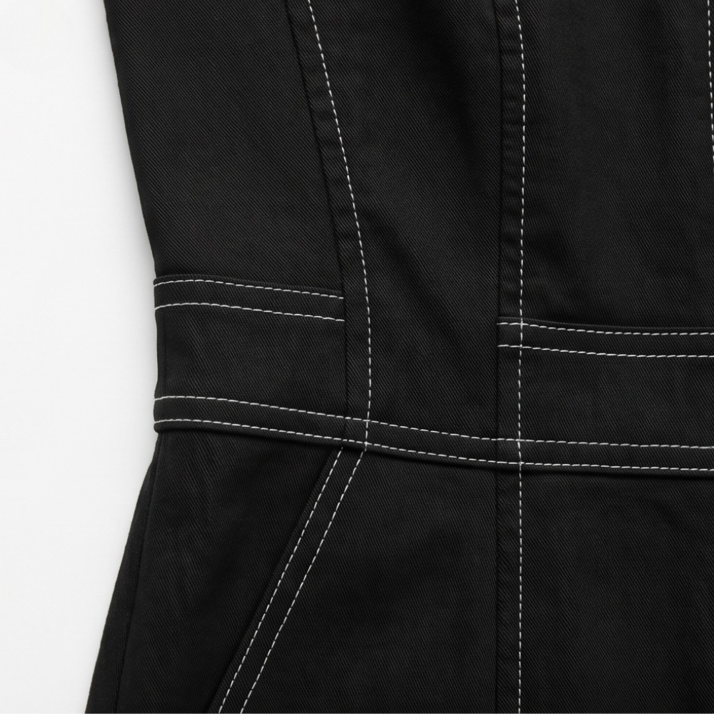 Lorelei | Women's Wide Leg Halter Jumpsuit - Black - Image 15