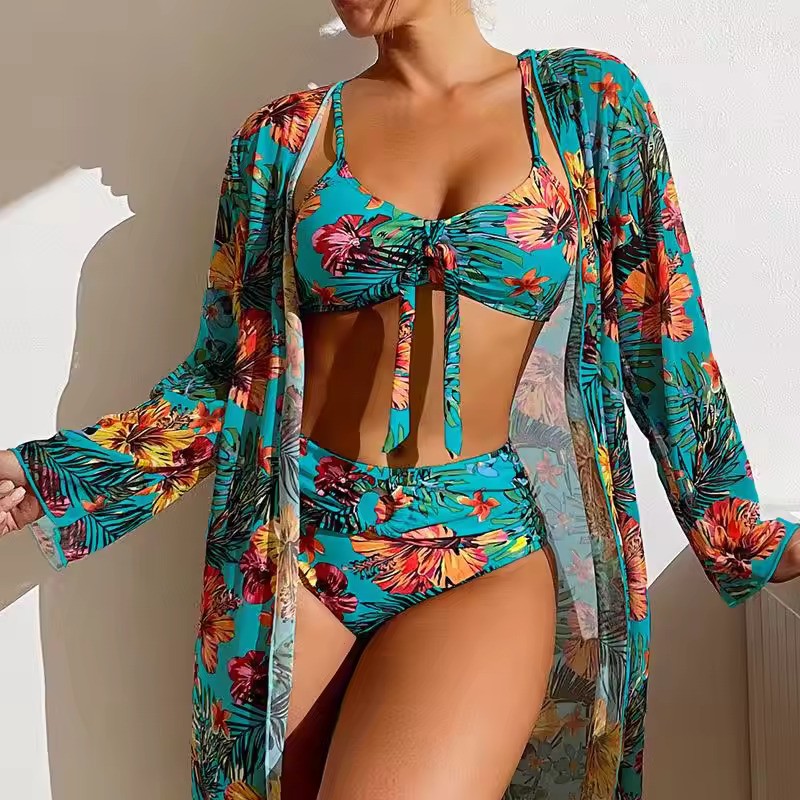 Lorelind | Women's Bikini Set with Beach Cover-Up - Image 1