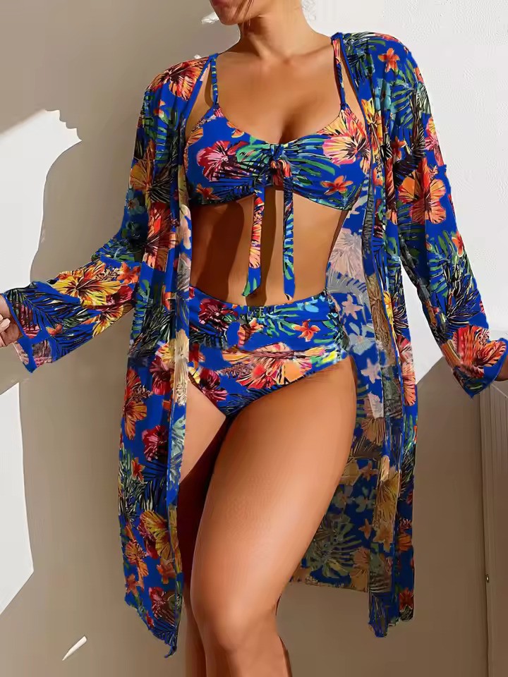 Lorelind | Women's Bikini Set with Beach Cover-Up - Image 12