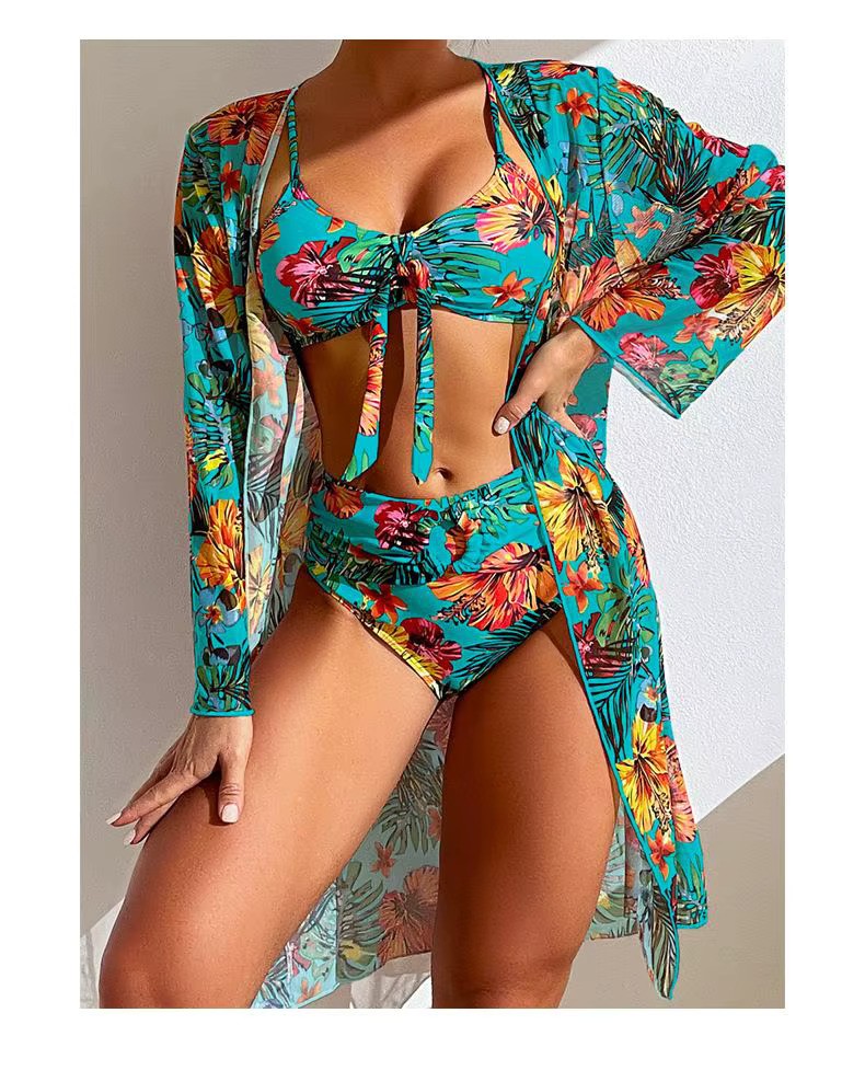 Lorelind | Women's Bikini Set with Beach Cover-Up - Image 2