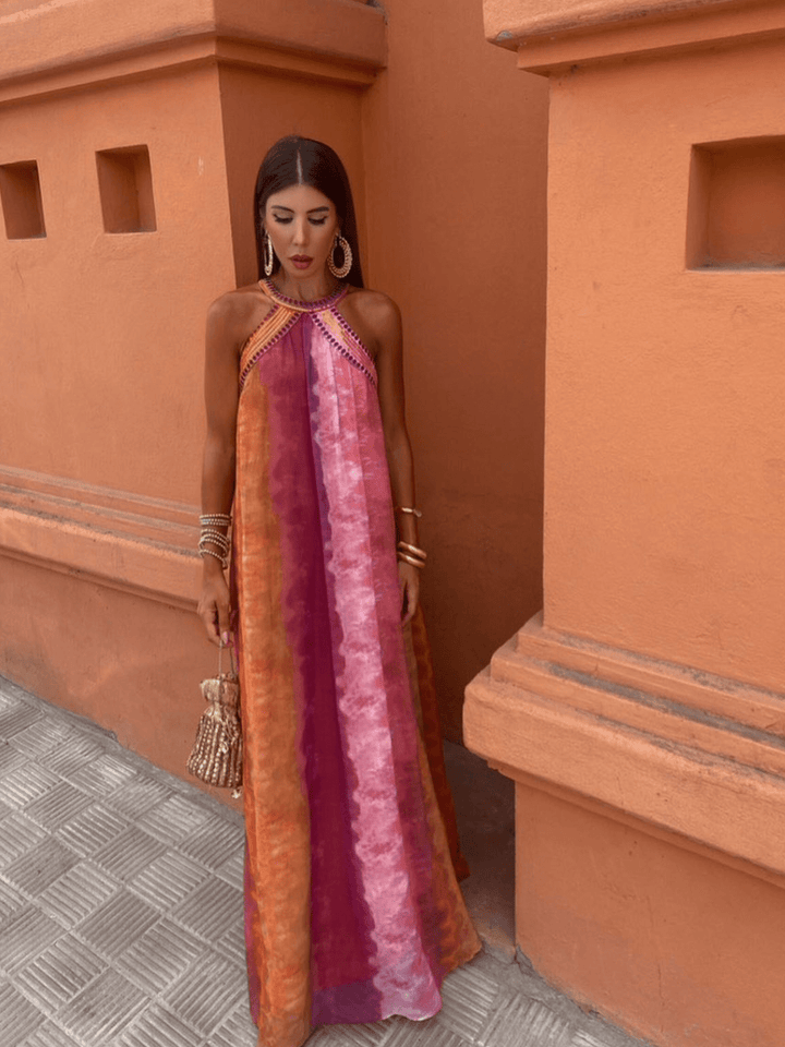 Luciana™ | Summer Dress with Ombre Effect
