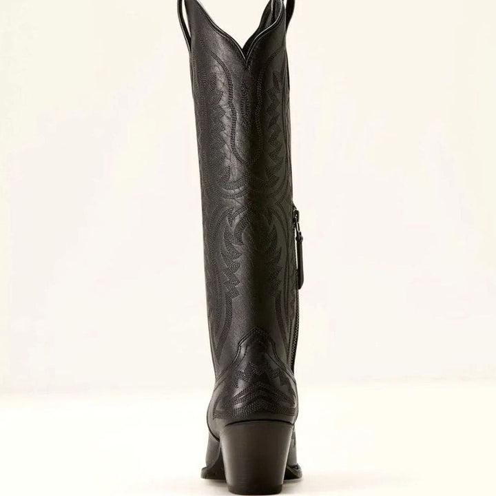 Lyndova | Women's Block Heel Knee-High Cowboy Boots - Light Pink - Image 16