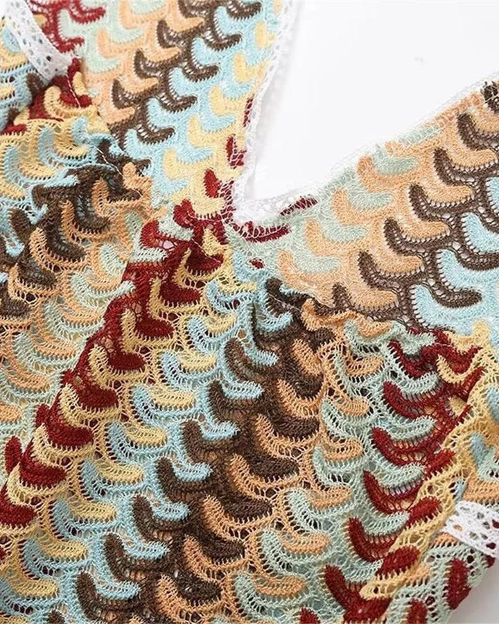 Charlotte | Boho Crochet Beach Tunic Dress