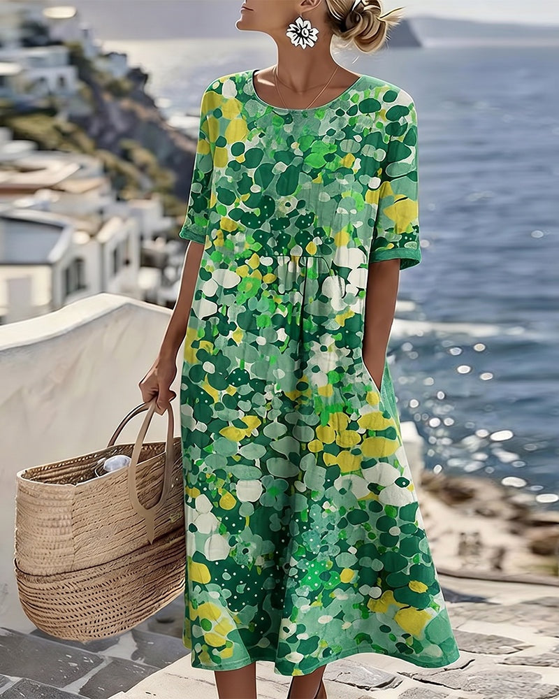 Mariselle | Women's Summer Midi Dress - Image 2