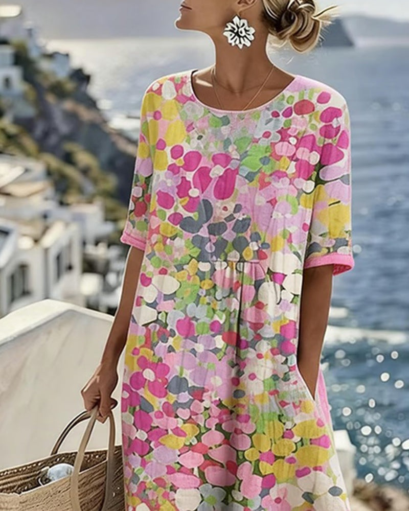 Mariselle | Women's Summer Midi Dress - Image 4
