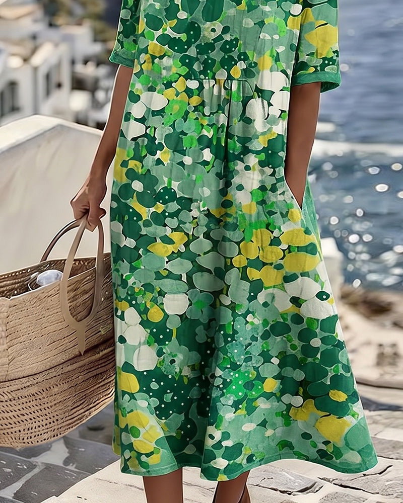 Mariselle | Women's Summer Midi Dress - Image 6