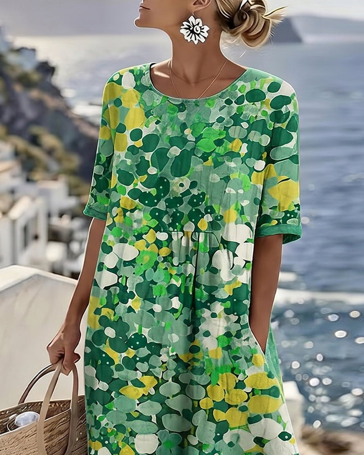 Mariselle | Women's Summer Midi Dress - Image 7
